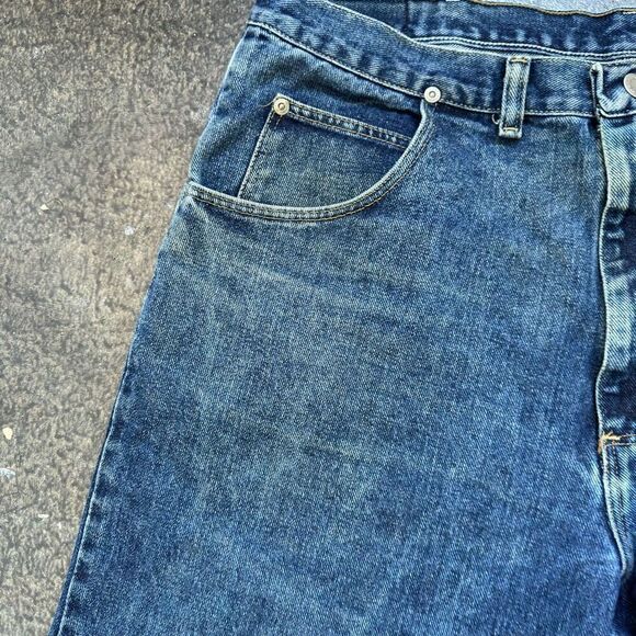 Wrangler Jeans Sliver Edition Men’s Size 36x29 Workwear Heavy Denim Used Marks - Picture 5 of 13